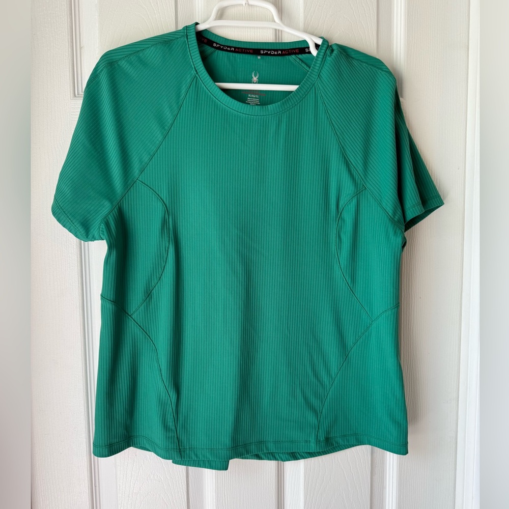 Spyder Emerald Green Short Sleeve Women's Tee